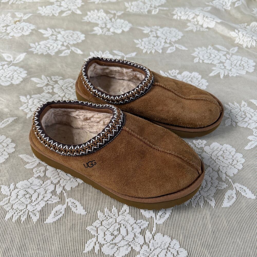 UGG Tasman Chestnut Slippers Size 8